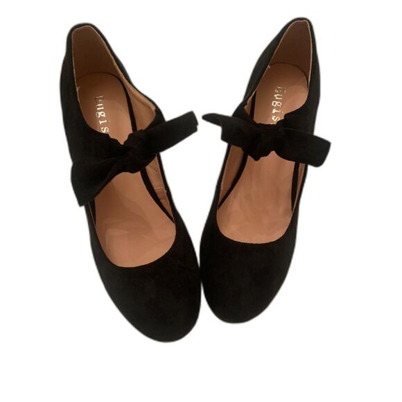 Women's Mary Jane Pumps with Bow - Picture 1 of 5